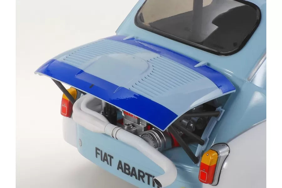 Tamiya 1/10 Fiat Abarth 1000 TCR Berlina Corse MB-01 Chassis Blue Grey Pre-Painted Body RC Kit 47492