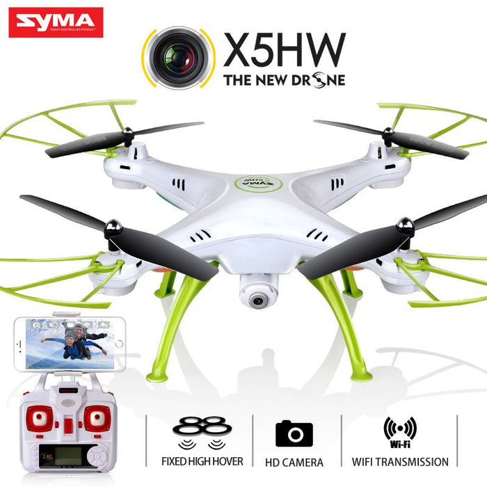 Syma X5HW WIFI FPV Drone with HD Camera and Altitude Hold - V2