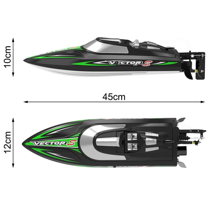 Volantex RC Vector S Brushless RTR ABS Hull 50km/h Self-righting Boat 797-4 RTR