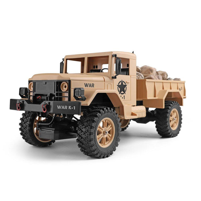 RC Military Truck 2.4G 1/12 Scale Off-Road 4WD Truck