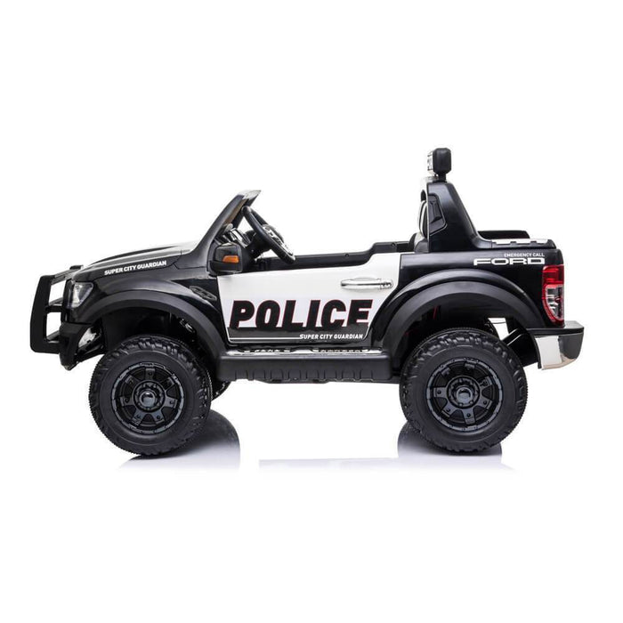 Ford Ranger Raptor Kids 2 Seater 12v Ride-On Police Car with Remote