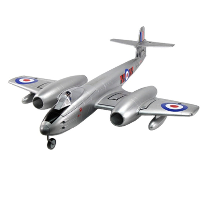 Dynam Gloster Meteor F.8 1270mm Wingspan Dual 70mm 4S 12 Blade Ducted EDF Jet EPO RC Airplane PNP