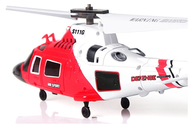 Syma Coast Guard Rescue RC 3CH Gyro Helicopter Mini Infrared Remote Controlled