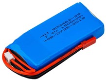 LiPo Battery 7.4v 1500mah 30C with Deans Plug or JST XH30 connector