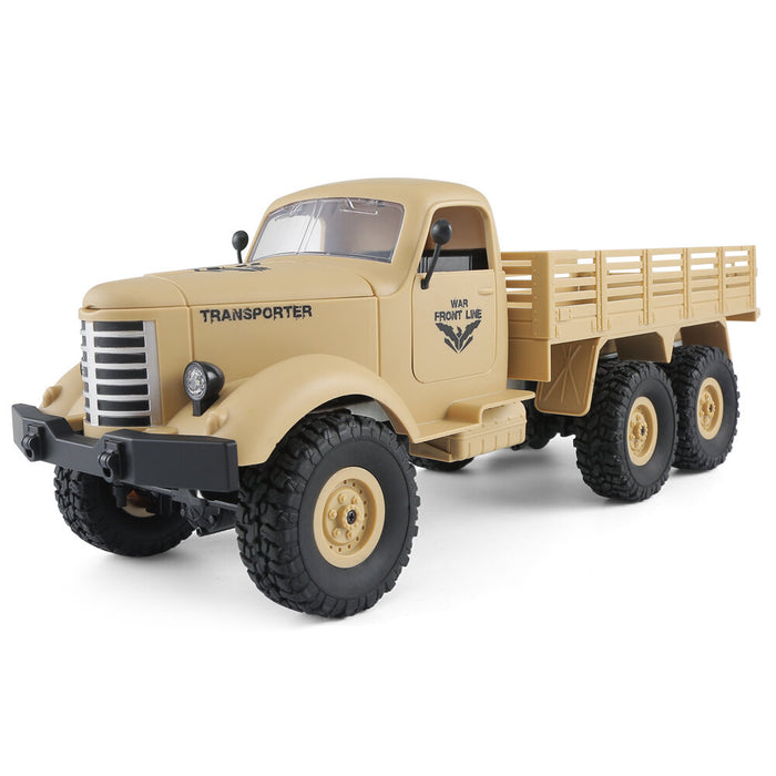 JJRC 1:16 2.4G 6WD RC off Road Military Truck