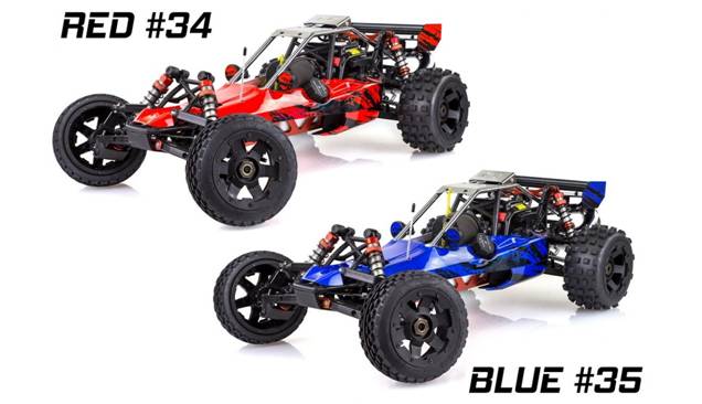 ROVAN 29cc Baja 1:5 Desert Buggy 2WD RTR 5B Sport with 2 Stroke Engine (Factory Upgraded Version)
