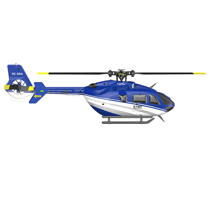 RC ERA Police Helicopter inspired 4 Channel Flybarless Scaled RC Heli with Altitude Hold