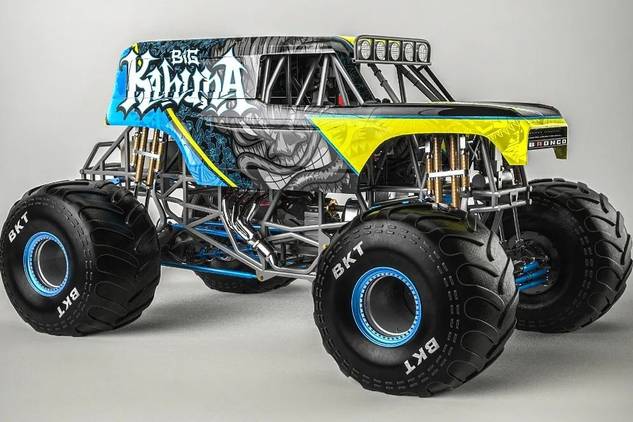HPI 1/10 Monster King Ford Bronco Big Kahuna RC Monster Truck
