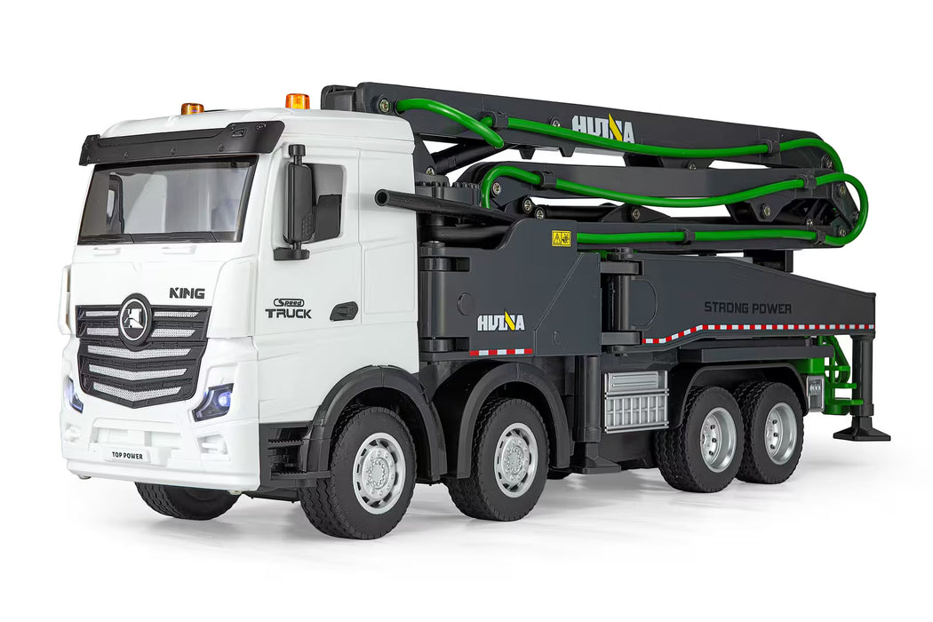 HuiNa 1381 RC Concrete Pump Truck Electric 4WD 1/18 Scale RTR - 1381