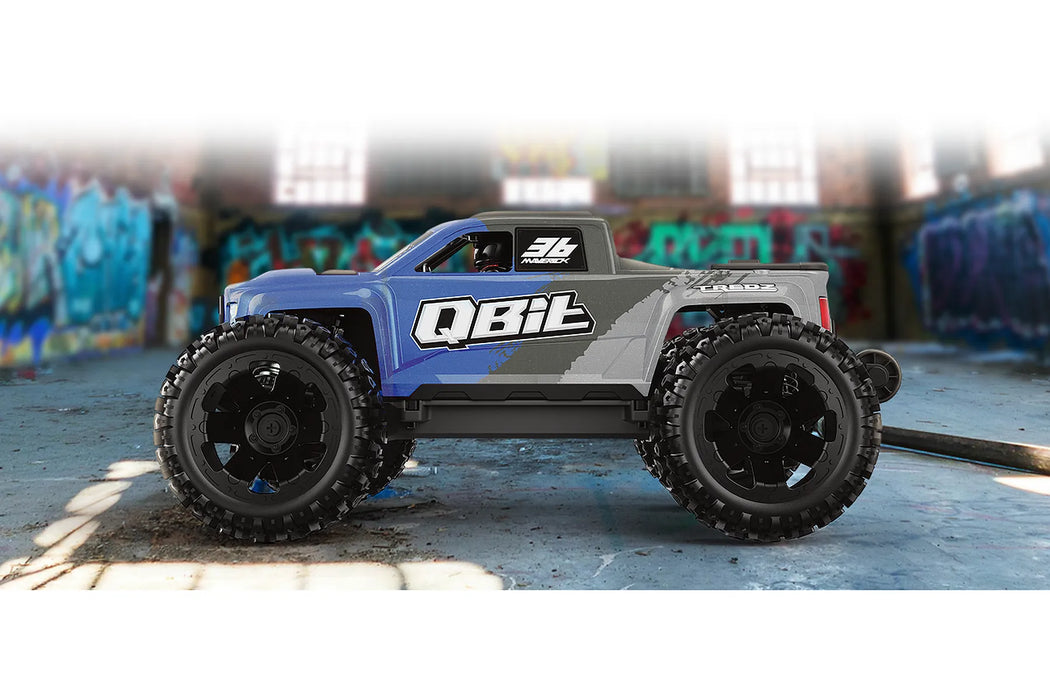 Maverick QBit RC Monster Truck Electric 4WD 1/16 Scale - RTR Brushed