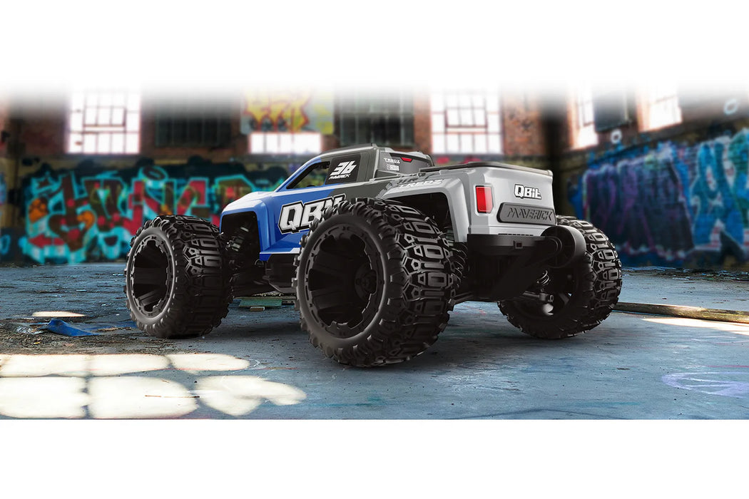 Maverick QBit RC Monster Truck Electric 4WD 1/16 Scale - RTR Brushed