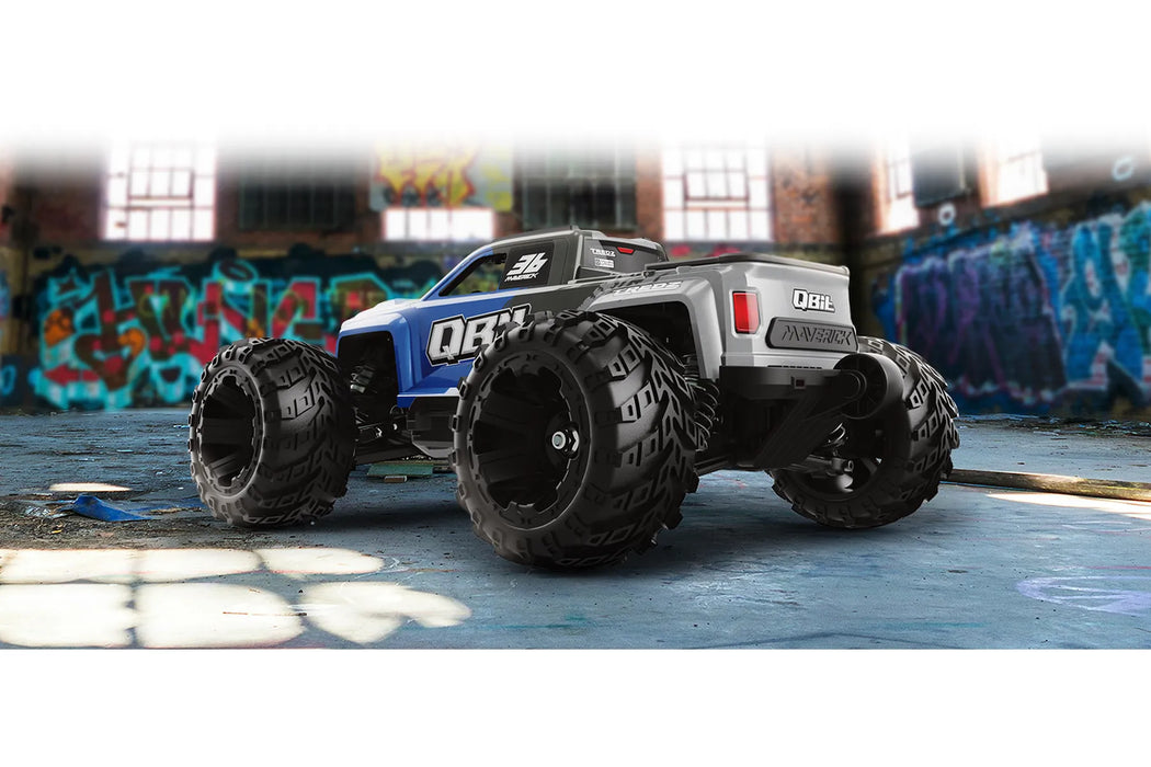 Maverick QBit Flux RC Monster Truck Electric Brushless 4WD 1/16 Scale RTR - 151001