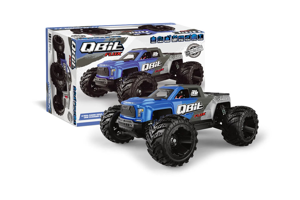 Maverick QBit Flux RC Monster Truck Electric Brushless 4WD 1/16 Scale RTR - 151001