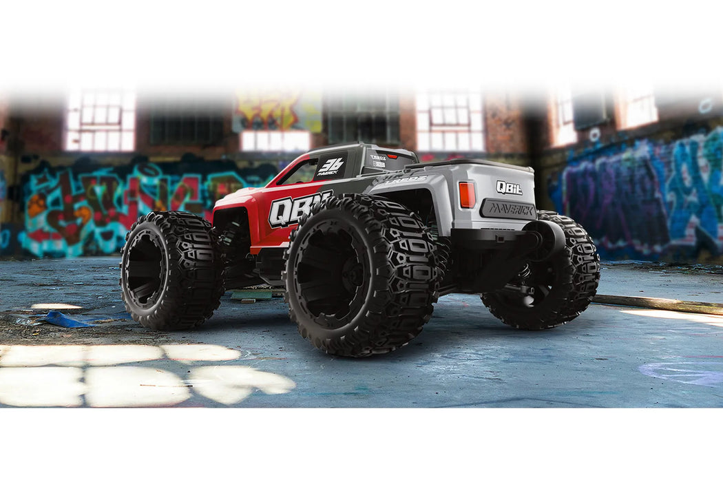 Maverick QBit RC Monster Truck Electric 4WD 1/16 Scale - RTR Brushed