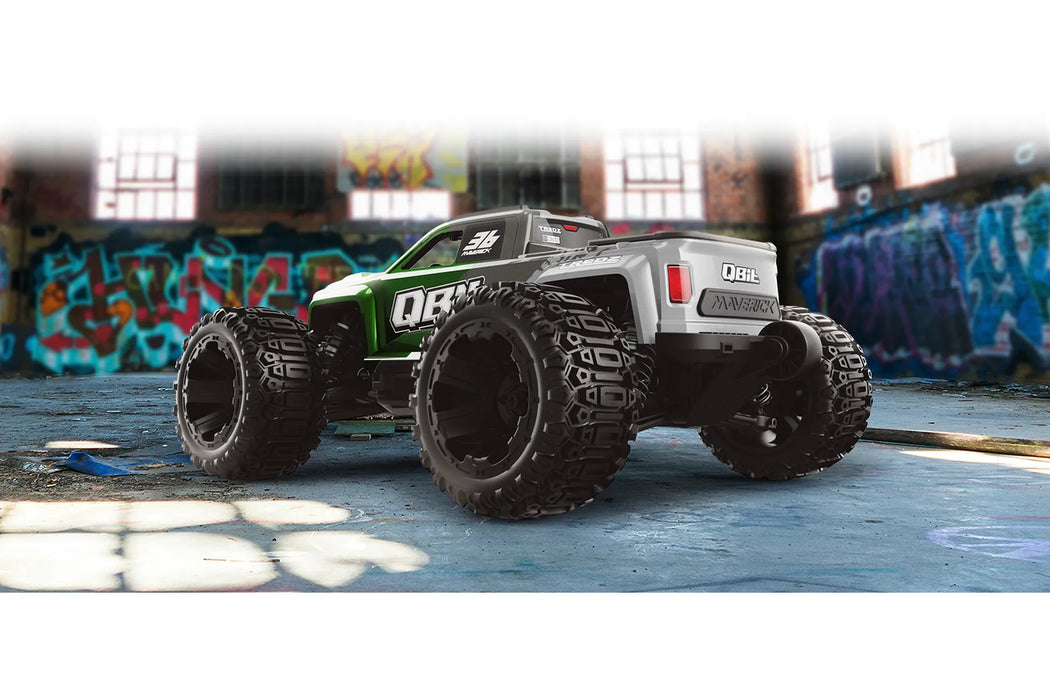Maverick QBit RC Monster Truck Electric 4WD 1/16 Scale - RTR Brushed