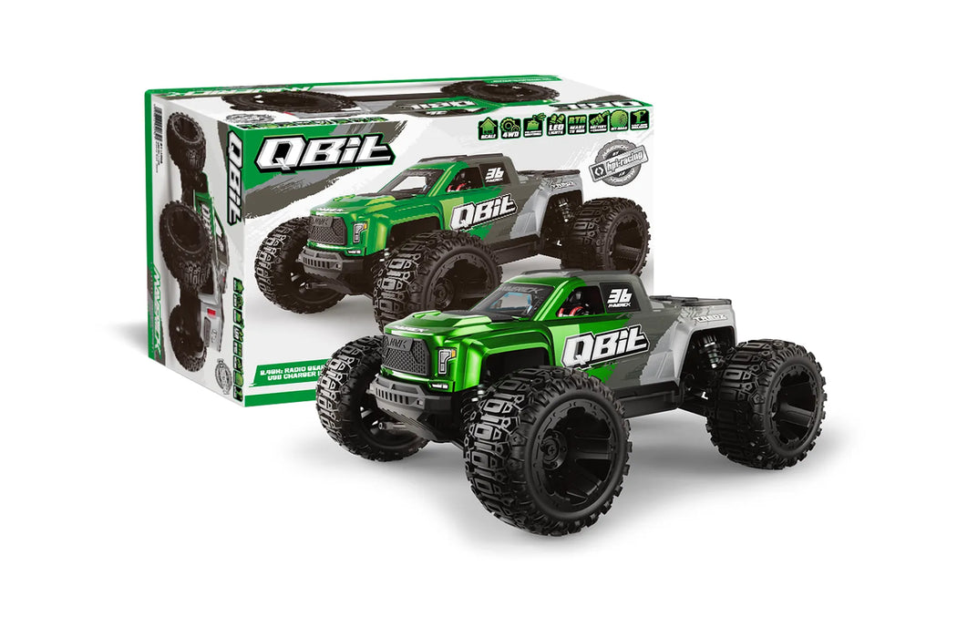 Maverick QBit RC Monster Truck Electric 4WD 1/16 Scale - RTR Brushed