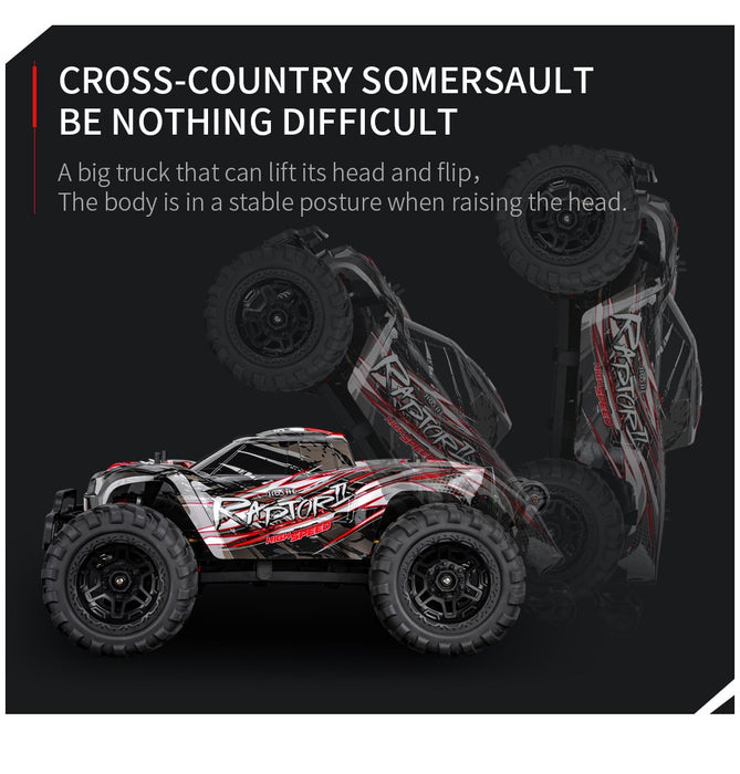 Hoshi Raptor 2 - 1/8 Scale 100+ Km/h Brushless 4WD RC Monster Truck - N518 RTR