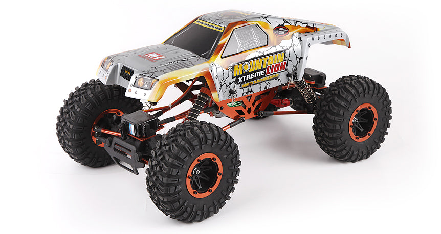REMO Hobby  1/10 4WD Mountain Lion Xtreme RTR RC Rock Crawler 4 Wheel Steering Edition