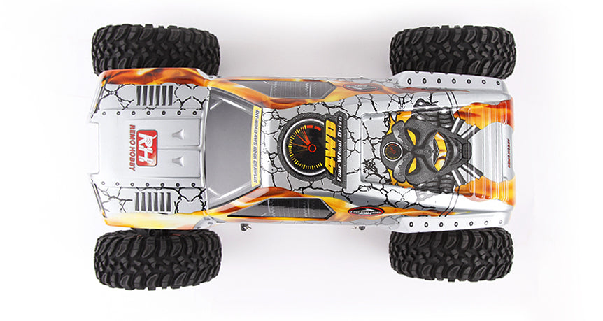 REMO Hobby  1/10 4WD Mountain Lion Xtreme RTR RC Rock Crawler 4 Wheel Steering Edition