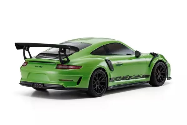 Kyosho 1/10 Fazer Mk2 2018 Porsche 911 GT3 RS Lizard Green 4WD Electric RC Car - KYO-34445T1