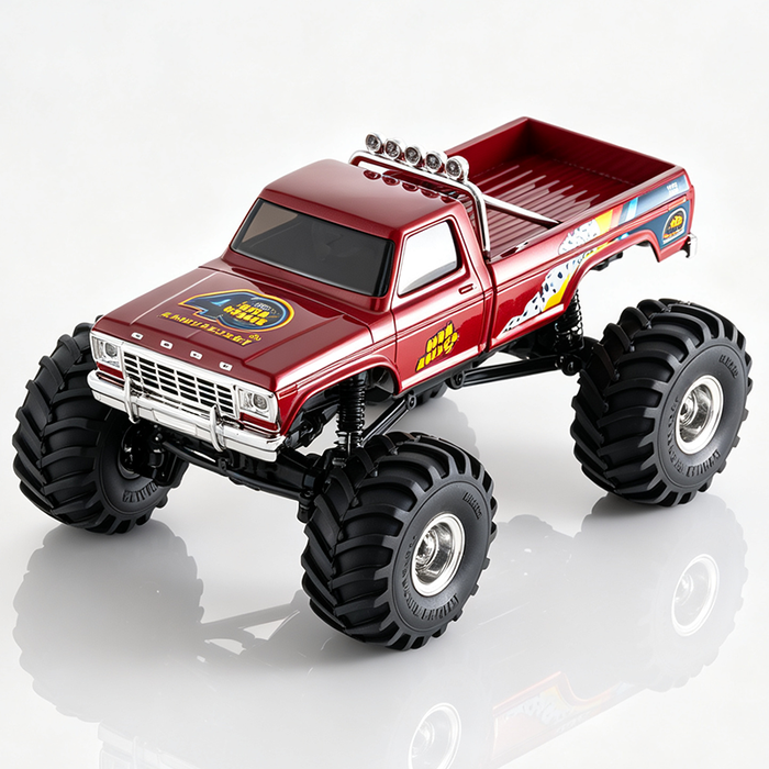FMS FCX24 1/24 Ford F100 4WD Monster Truck RTR - FMS12402RTR