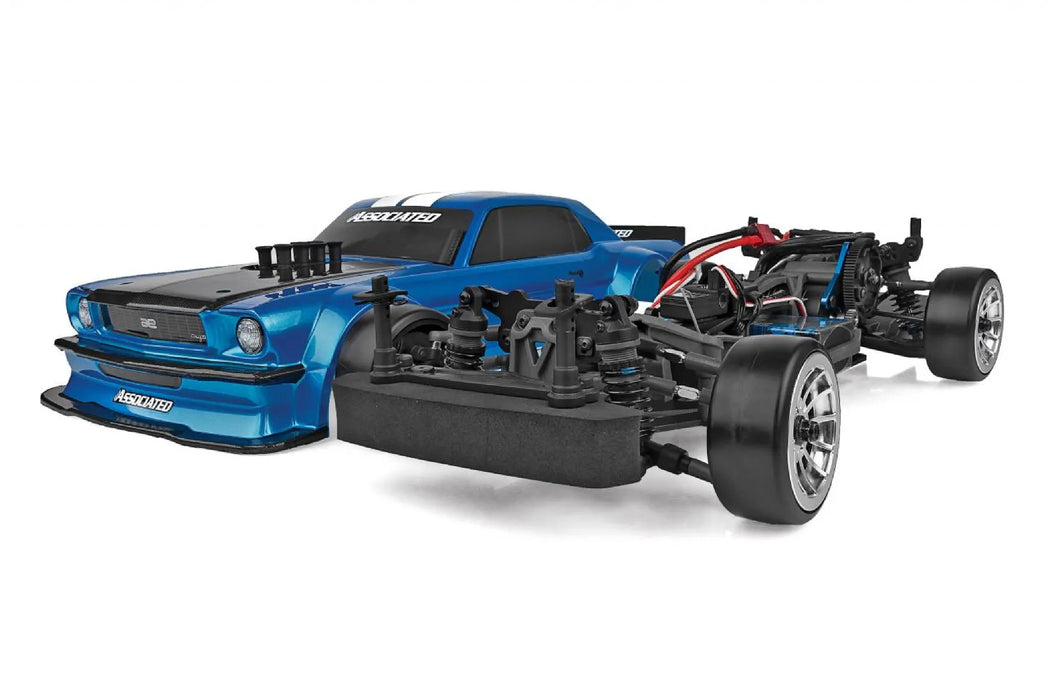 Team Associated DC10 RC Drift Car 2WD Electric Brushless 1/10 Scale RTR - Blue