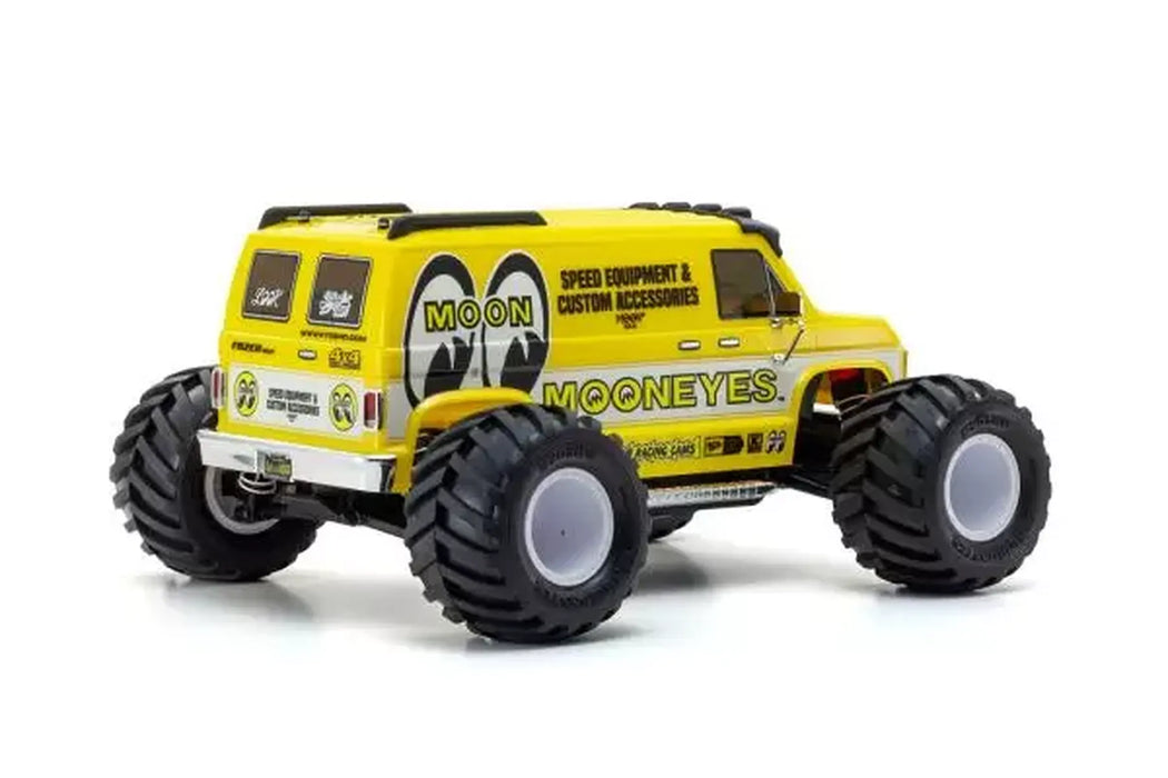 Kyosho Frazer Mk2 Mad Van with Mooneyes RC Monster Truck Electric 4WD 1/10 Scale RTR - Yellow
