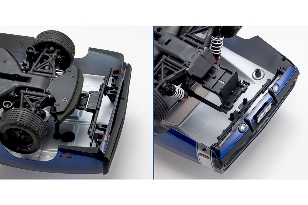 Kyosho Fazer MK2 FZ02L 1970 Dodge Charger Tuned Ver. RC Car Electric 4WD 1/10 Scale RTR - Blue KYO-34475T1