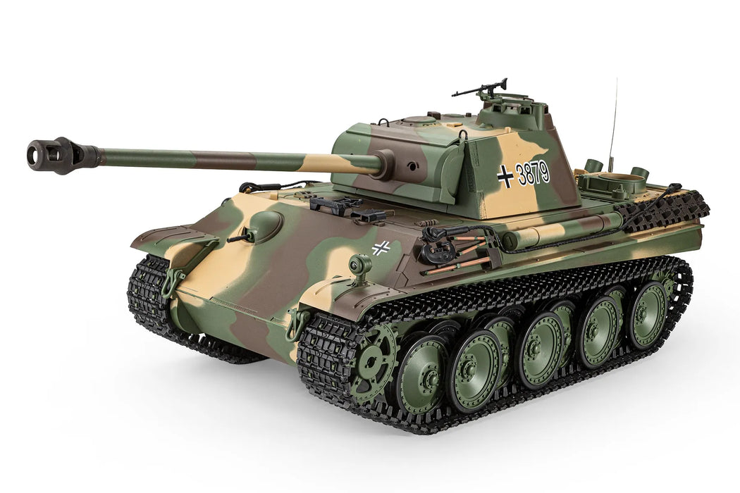 Heng Long German Panther Type G RC Tank Electric Tracked 1/16 Scale RTR - 3879-1U