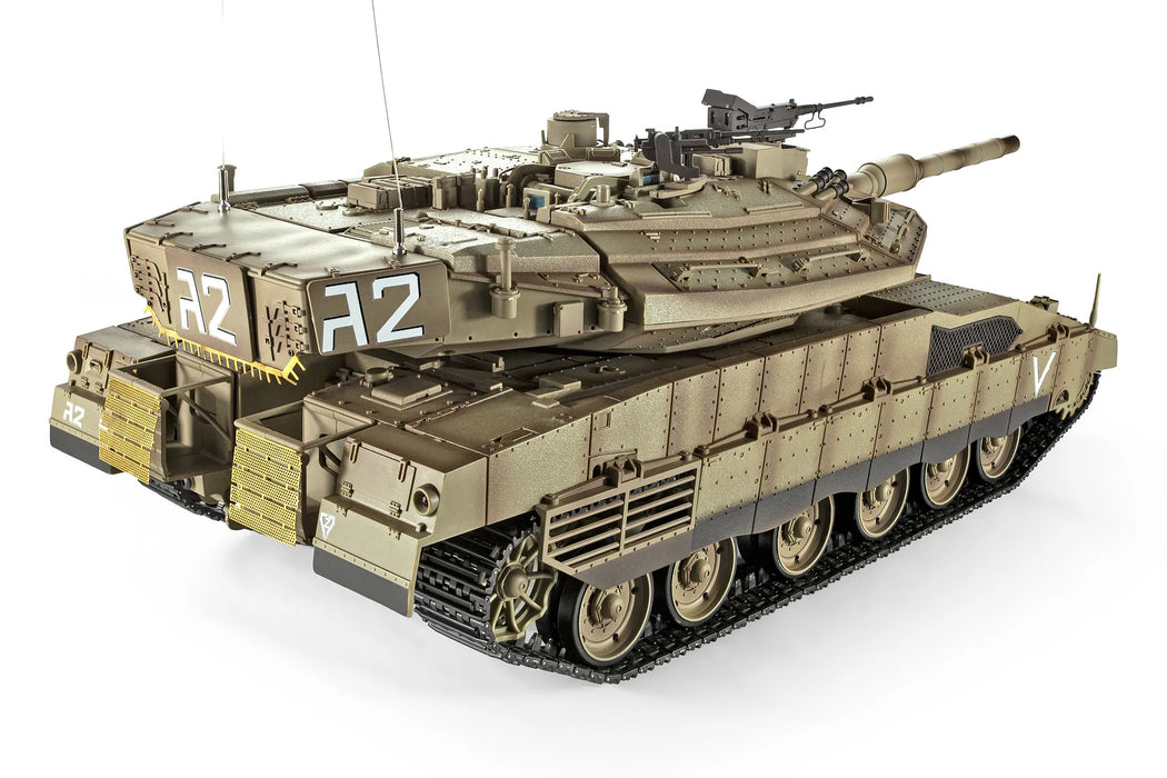 Heng Long IDF Merkava Mk.IV RC Tank Electric Tracked 1/16 Scale RTR - 3958-1U