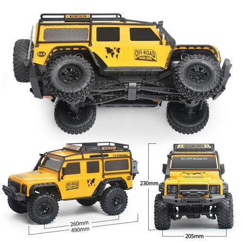 Land Rover inspired Defender D110 Electric 4WD 2.4GHz 1/10 scale RC Crawler - RTR