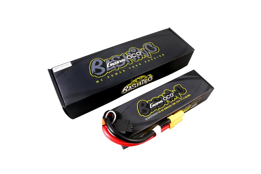 Gens Ace G-Tech 3S Bashing 8000mAh 100C 11.1V Hardcase/Hardwired Lipo Battery (EC5) - GEA8K3S10E5GT