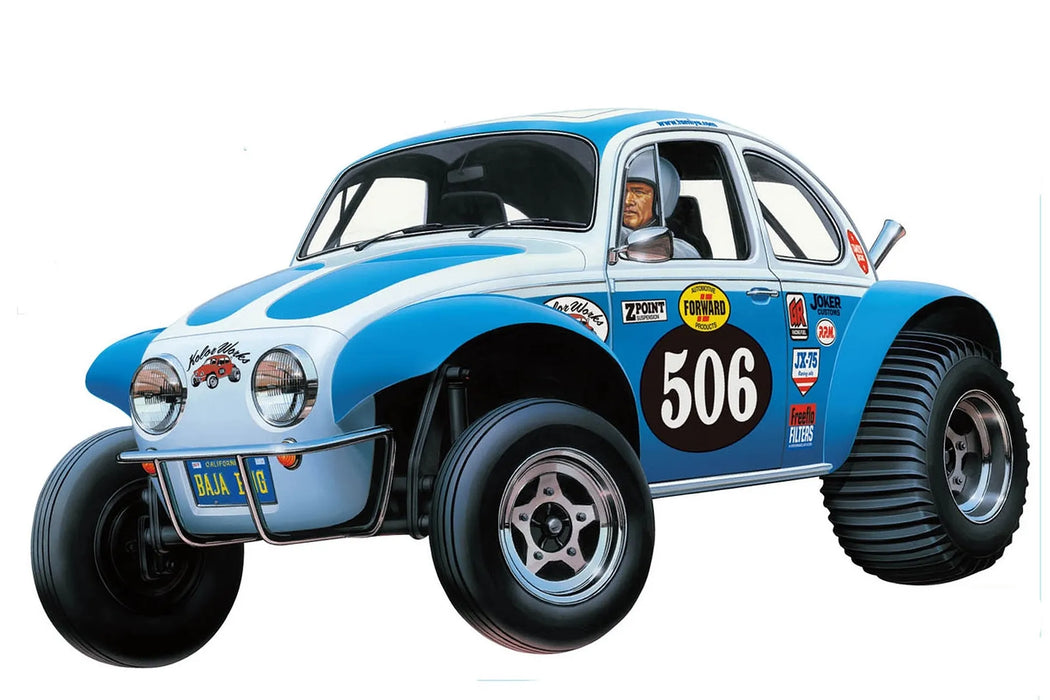 Tamiya Sand Scorcher RC Buggy Electric 2WD 1/10 Scale Kit - White