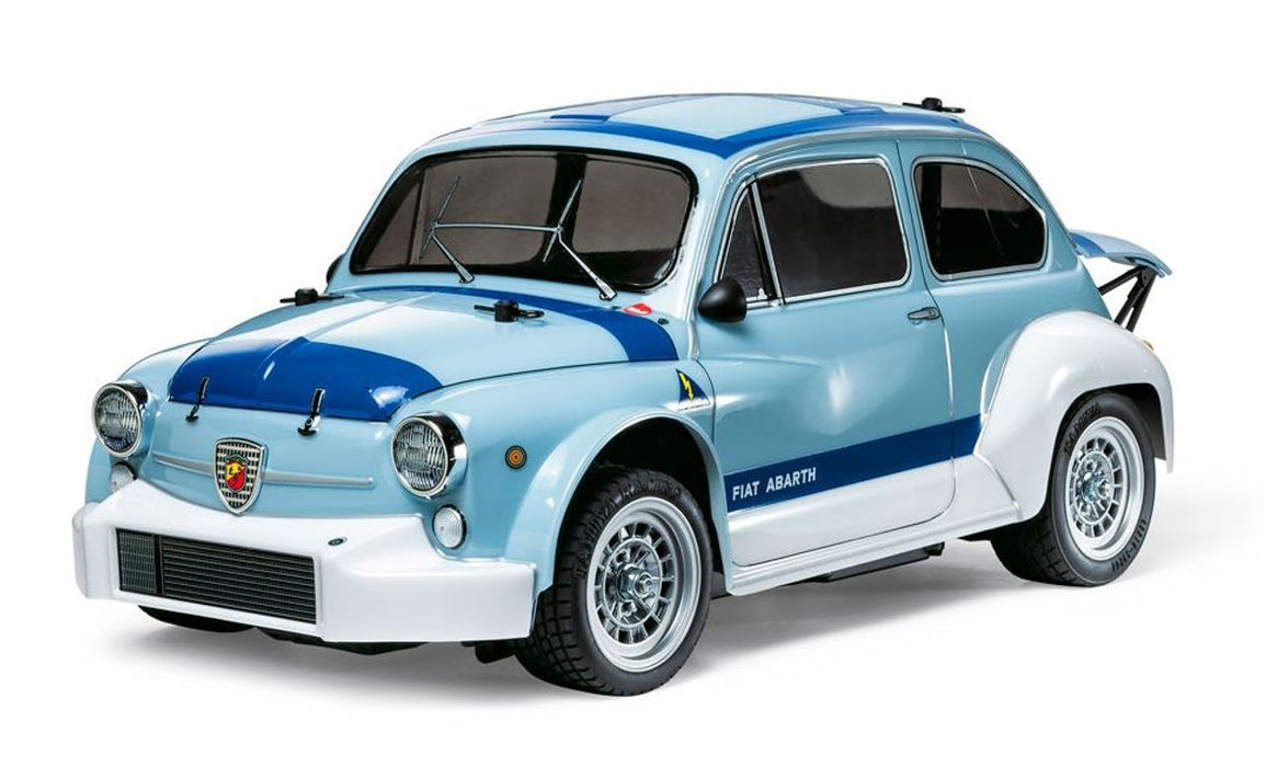 Tamiya 1/10 Fiat Abarth 1000 TCR Berlina Corse MB-01 Chassis Blue Grey Pre-Painted Body RC Kit 47492