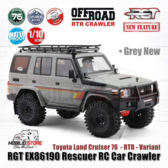 RGT Land Cruiser LC76 1/10 Rescuer 4WD Electric RC Rock Crawler
