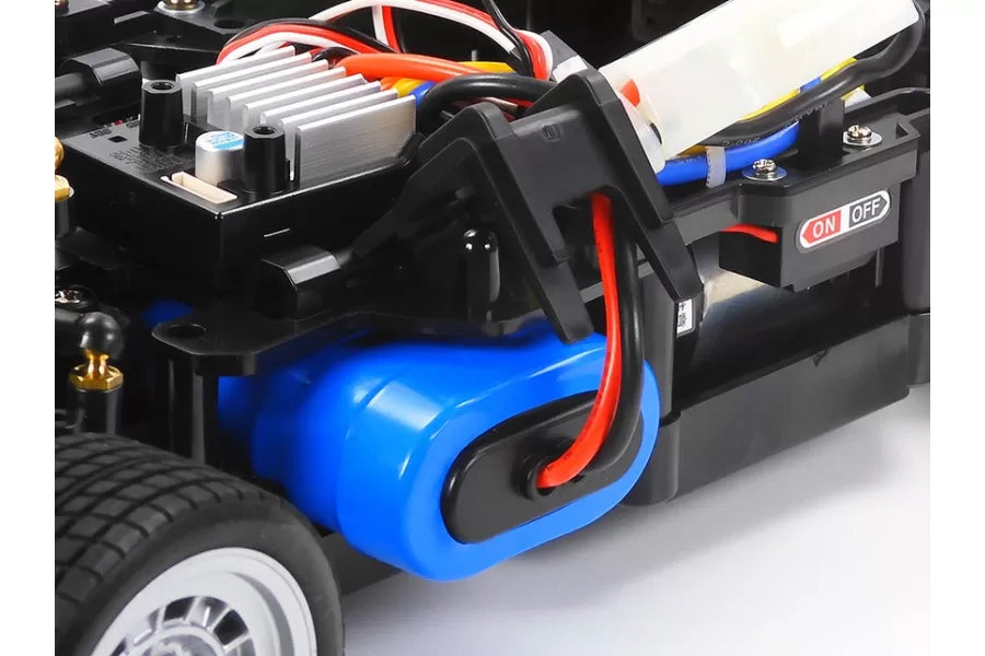 Tamiya 1/10 Fiat Abarth 1000 TCR Berlina Corse MB-01 Chassis Blue Grey Pre-Painted Body RC Kit 47492