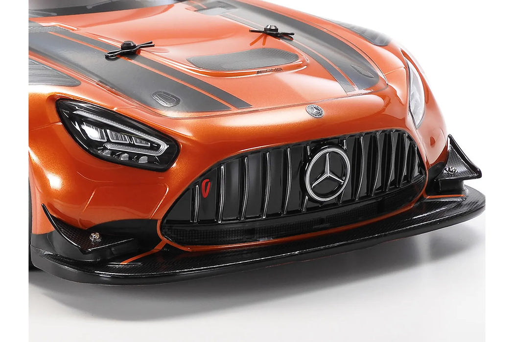 Tamiya TT-02 Mercedes-AMG GT3 EVO RC Car Electric 4WD 1/10 Scale - Orange 47519 Kit