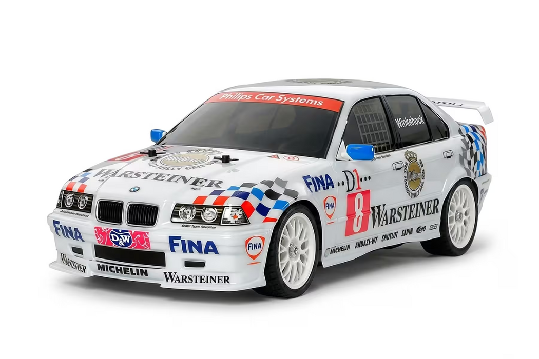 Tamiya TT-01E BMW 318i STW RC Touring Car Electric 4WD 1/10 Scale Kit - 58516