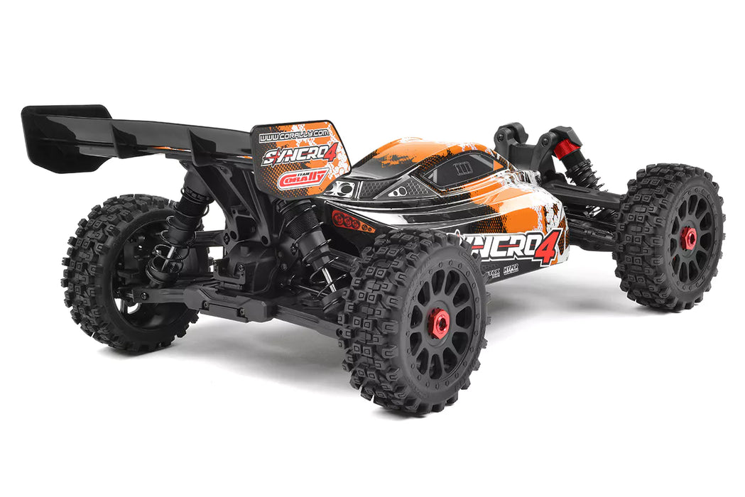 Team Corally SYNCRO-4 Brushless 4WD 1/8 Scale 4S RC Buggy - RTR