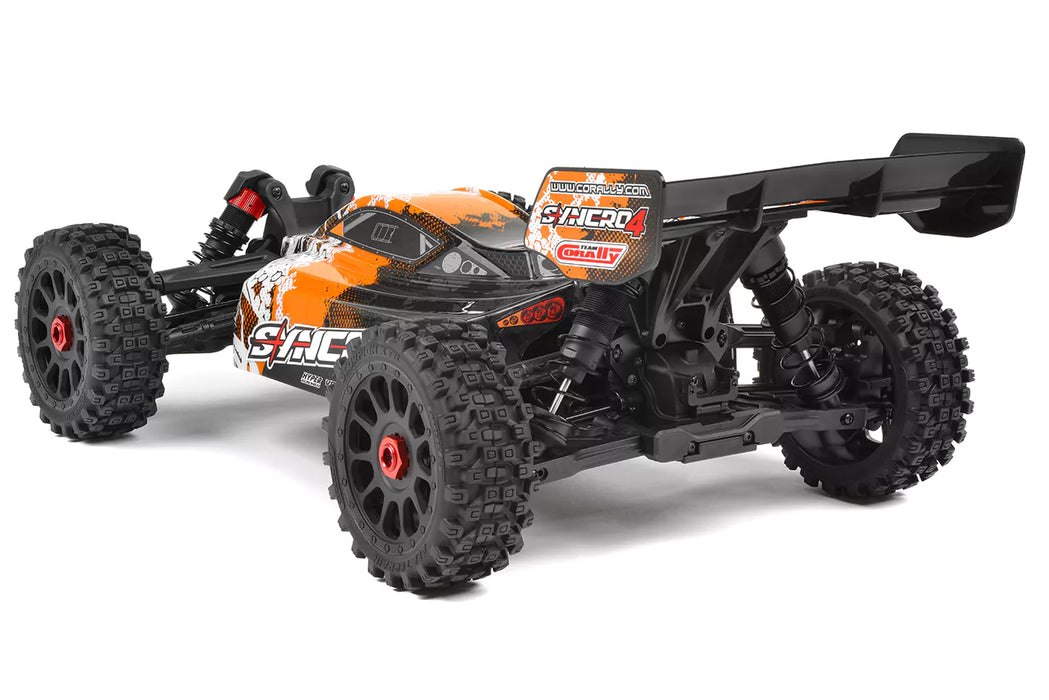 Team Corally SYNCRO-4 Brushless 4WD 1/8 Scale 4S RC Buggy - RTR