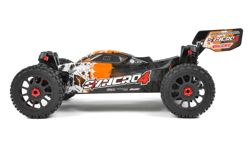 Team Corally SYNCRO-4 Brushless 4WD 1/8 Scale 4S RC Buggy - RTR