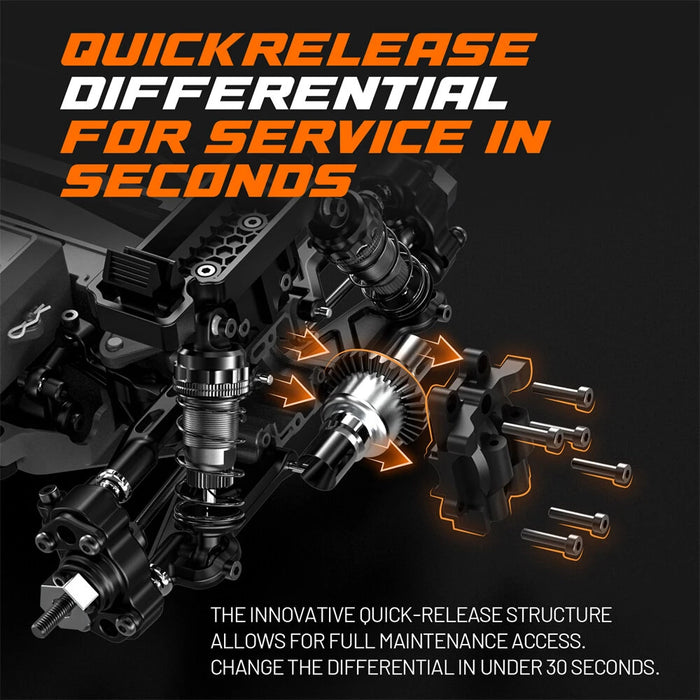 UDI 1/12 2.4GHz 4WD Short Course Truck (Top Tier Brushless Version) - UDI-UD1203PRO Green