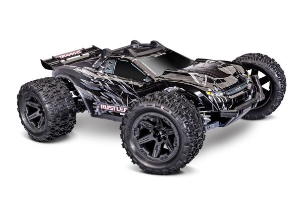 Traxxas Rustler 4X4 VX3 RC Stadium Truck Electric Brushless 4WD 1/10 Scale RTR-67464