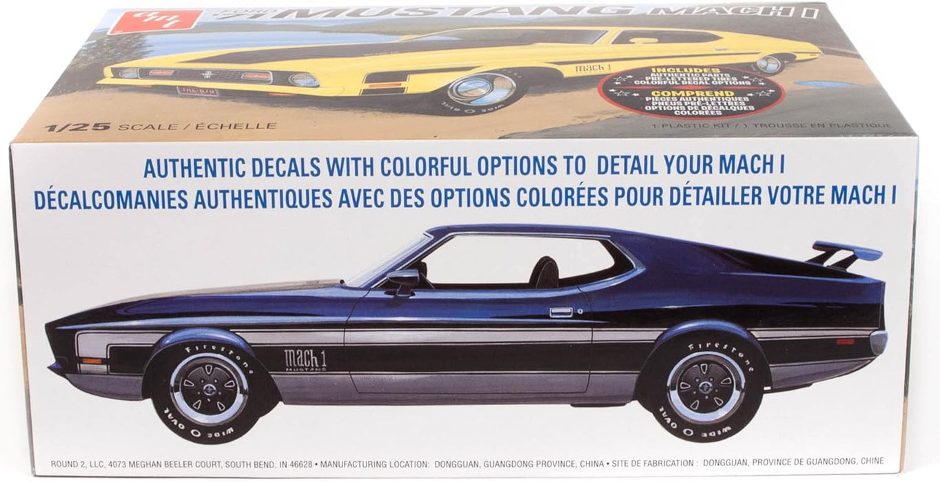 AMT 1262M 1/25 Scale 1971 Ford Mustang Mach 1
