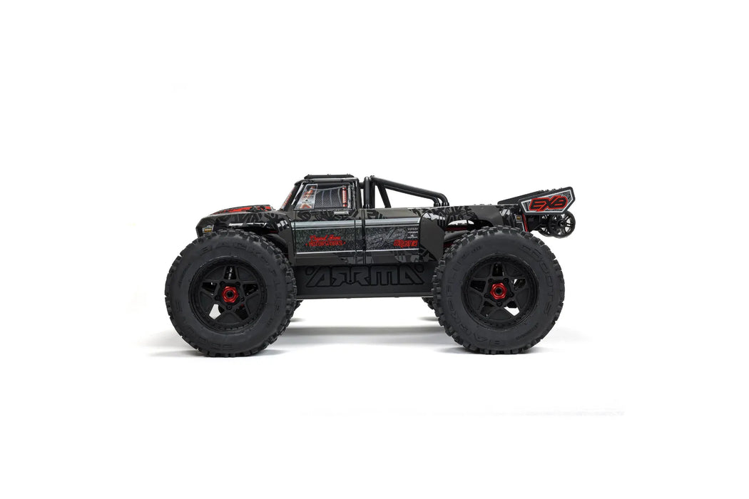 ARRMA OUTCAST 8S EXB AVC 4X4 RC Stunt Truck Electric Brushless 4WD 1/5 Scale RTR - Black