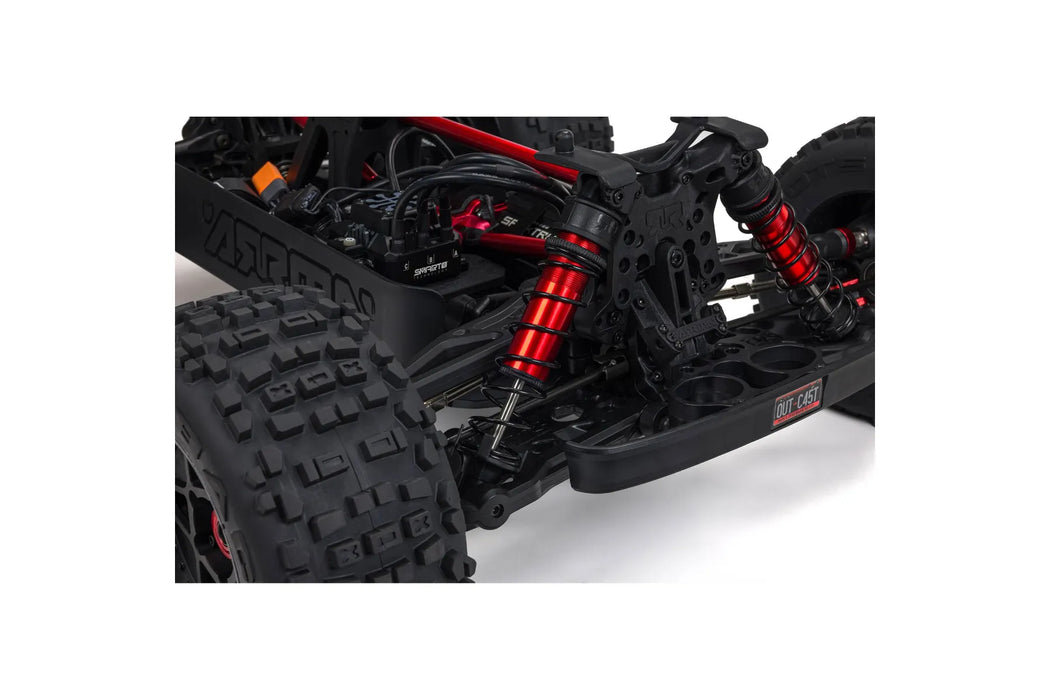 ARRMA OUTCAST 8S EXB AVC 4X4 RC Stunt Truck Electric Brushless 4WD 1/5 Scale RTR - Black