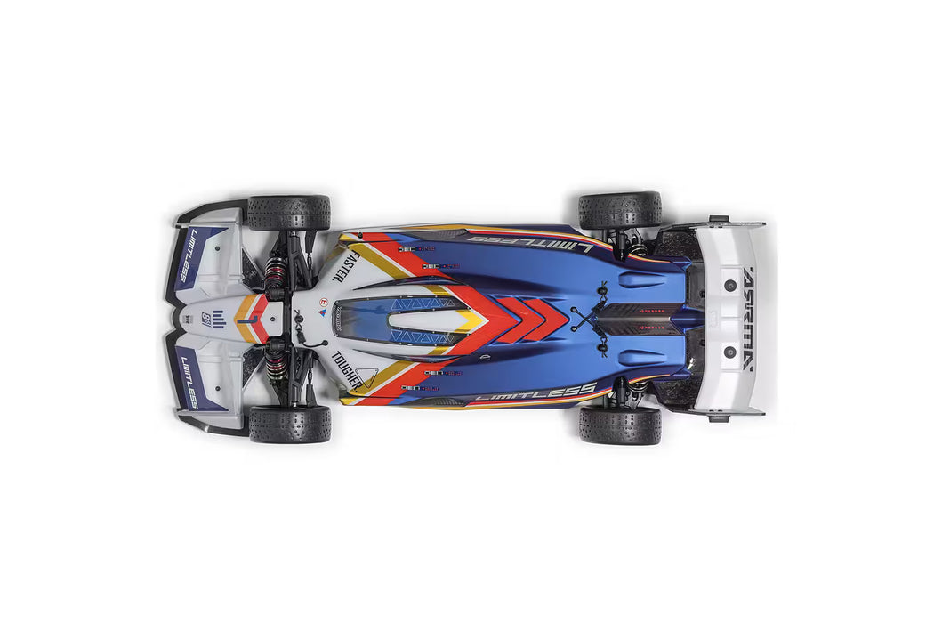 ARRMA Limitless 120 Street Speed 8S AVC 4X4 RC Car Electric Brushless 4WD 1/7 Scale RTR V3- ARA7816T