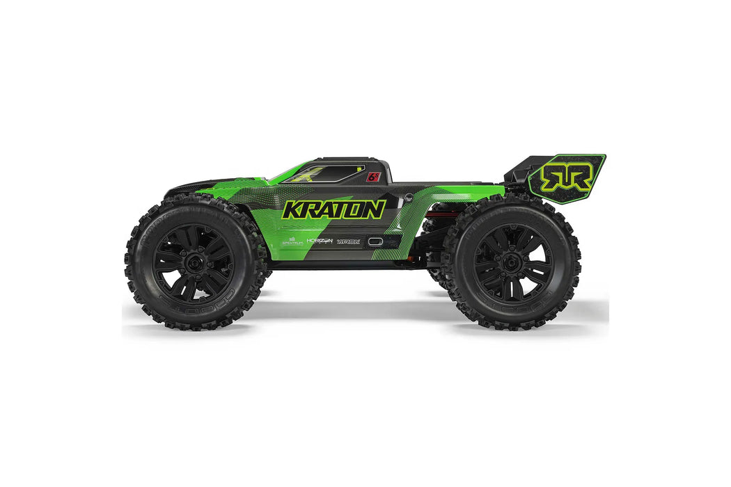 ARRMA Kraton 6S V6 BLX 1/8 RC Truggy Electric Brushless 4WD - RTR ARA8608V6 Green/Black