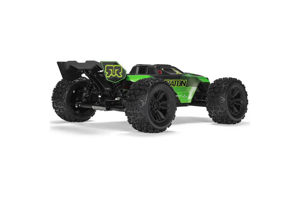 ARRMA Kraton 6S V6 BLX 1/8 RC Truggy Electric Brushless 4WD - RTR ARA8608V6 Green/Black