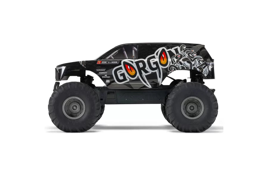ARRMA 1/10 Gorgon 2WD Electric RC Monster Truck RTA Kit - Black ...